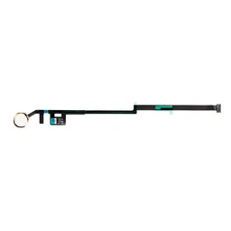 Apple iPad (7th Gen 2019, 8th Gen 2020, 9th Gen 2021) - Home Button + Flex Cable (Gold)