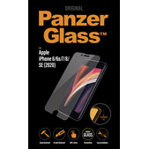 PanzerGlass - Tempered Glass Standard Fit for iPhone SE 2020, 8, 7, 6s, 6, transparent
