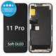 Display Soft OLED for iPhone 11 Pro, Touch Screen with Frame, FixPremium