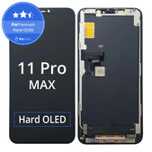 Display Hard OLED for iPhone 11 Pro Max, Touch Screen with Frame, FixPremium