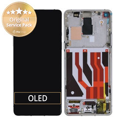 OnePlus 8 - LCD Display + Touch Screen + frame (Interstellar Glow) - 2011100174 Genuine Service Pack