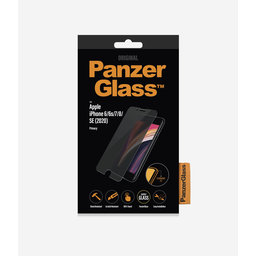 PanzerGlass - Tempered Glass Privacy Standard Fit for iPhone 6, 6s, 7, 8, SE 2020 & SE 2022, transparent