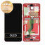 Samsung Galaxy S20 Plus G985F - LCD Display + Touch Screen + Frame (Aura Red) - GH82-22134G, GH82-22145G Genuine Service Pack