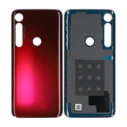 Motorola Moto G8 Plus - Battery Cover (Dark Red) - 5S58C15538 Genuine Service Pack