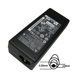 Charging adapter for Asus, 77011021, 65W, 19V, Genuine Service Pack