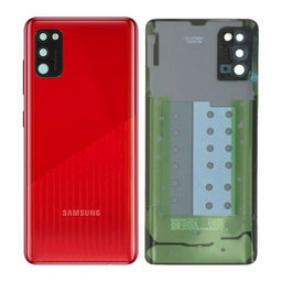 Samsung Galaxy A41 A415F - Battery Cover (Prism Crush Red) - GH82-22585B Genuine Service Pack