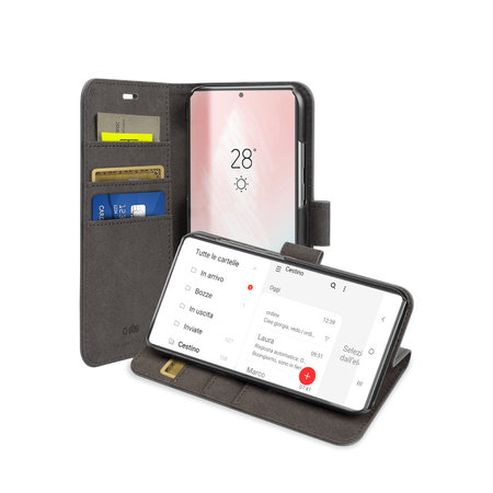 SBS - Case Book Wallet for Galaxy Note 20, black