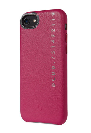 Decoded Leather Back Cover for iPhone SE 2020/8/7, pink
