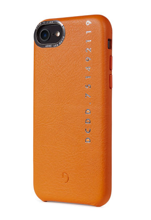 Decoded Leather Back Cover for iPhone SE 2020/8/7, orange