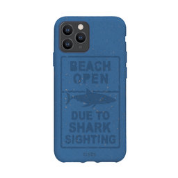 SBS - Case Oceano for iPhone 11 Pro, 100% compostable, shark