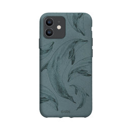 SBS - Case Oceano for iPhone 11, 100% compostable, dolphin