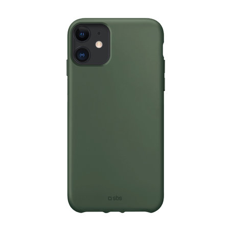 SBS - TPU case for iPhone 11, recycled, Eco packaging, green