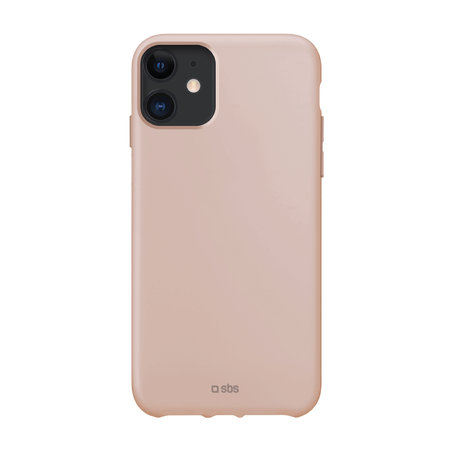 SBS - TPU case for iPhone 11, recycled, Eco packaging, pink