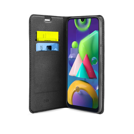 SBS - Case Book Wallet Lite for Samsung Galaxy M21, black