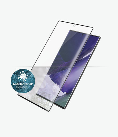 PanzerGlass - Tempered Glass Case Friendly for Samsung Galaxy Note 20 Ultra, Fingerprint komp., black