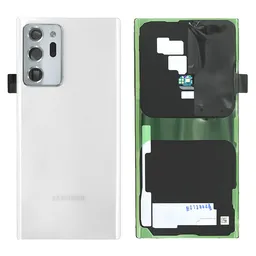 Samsung Galaxy Note 20 Ultra N986B - Battery Cover (Mystic White) - GH82-23281C Genuine Service Pack