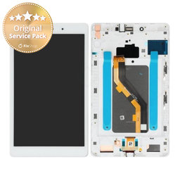 Samsung Galaxy Tab A 8.0 (2019) - LCD Display + Touch Screen (Silver Gray) - GH81-17179A Genuine Service Pack