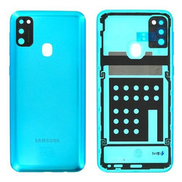 Samsung Galaxy M21 M215F - Battery Cover (Green) - GH82-22609C Genuine Service Pack