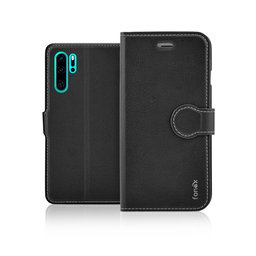 Fonex - Book Identity Case for Huawei P30 Pro, black