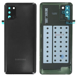 Samsung Galaxy A31 A315F - Battery Cover (Prism Crush Black) - GH82-22338A Genuine Service Pack