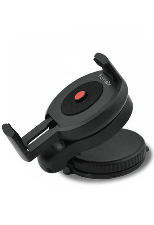Fonex - Car Holder with Suction Cup, Black