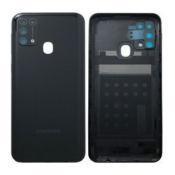 Samsung Galaxy M31 M315F - Battery Cover (Space Black) - GH82-22412C Genuine Service Pack