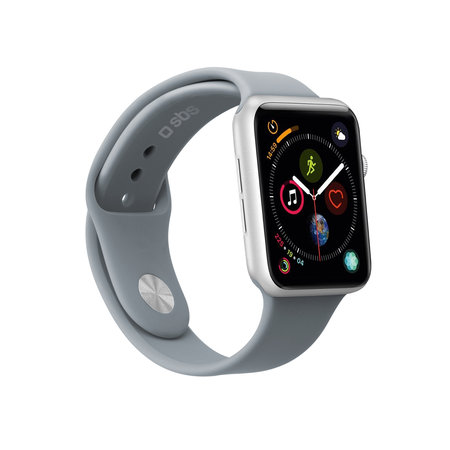 SBS - Bracelet for Apple Watch 44 mm, size S / M, gray