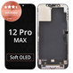 Display for iPhone 12 Pro Max, Touch Screen with Frame, Refurbished