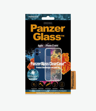 PanzerGlass - Case ClearCase for iPhone 12 mini, transparent