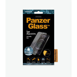 PanzerGlass - Tempered Glass Case Friendly AB for iPhone 12 & 12 Pro, black