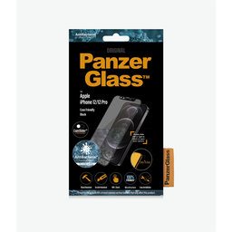 PanzerGlass - Tempered Glass Case Friendly CamSlider AB for iPhone 12 & 12 Pro, black