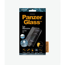 PanzerGlass - Tempered Glass Case Friendly AntiGlare for iPhone 12 & 12 Pro, black