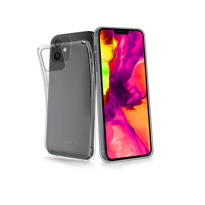 SBS - Case Skinny for iPhone 12 & 12 Pro, transparent