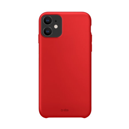 SBS - TPU case for iPhone 12/12 Pro, recycled, Eco packaging, red