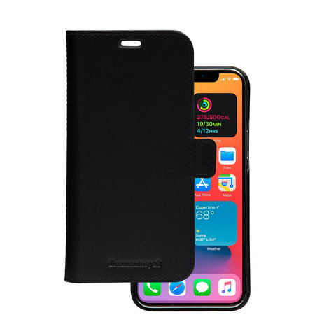 dbramante1928 - Lynge leather case for iPhone 12/12 Pro, black