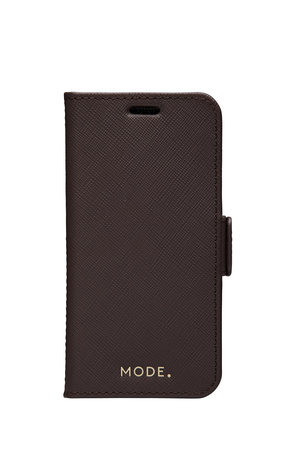 MODE - Case Milano for iPhone 12 mini, dark chocolate