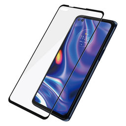 PanzerGlass - Tempered Glass Case Friendly for Motorola Moto G 5G Plus & One 5G, black