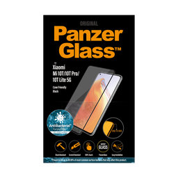 PanzerGlass - Tempered Glass Case Friendly for Xiaomi Mi 10T Pro 5G, 10T Lite, 10T, black