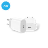 USB-C charging adapter, 20W, compatible with Apple
