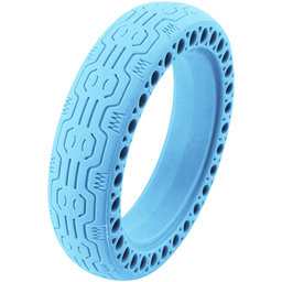 Xiaomi Mi Electric Scooter 1S, 2 M365, Essential, Pro, Pro 2 - Durable Full Tubeless Tire (Blue)