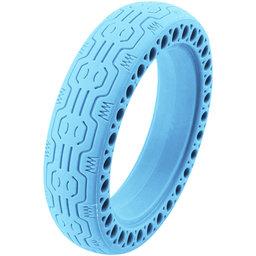 Xiaomi Mi Electric Scooter 1S, 2 M365, Essential, Pro, Pro 2 - Durable Full Tubeless Tire (Type 1) (Blue)