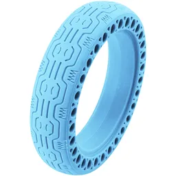 Xiaomi Mi Electric Scooter 1S, 2 M365, Essential, Pro, Pro 2 - Durable Full Tubeless Tire (Type 1) (Blue)