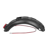 Kugoo S1, S1 Pro, S2, S3 - Rear Fender + Light + Cable (Black)