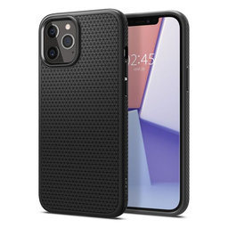 Spigen - Case Liquid Air for iPhone 12 & 12 Pro, black