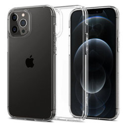 Spigen - Case Ultra Hybrid for iPhone 12 & 12 Pro, transparent
