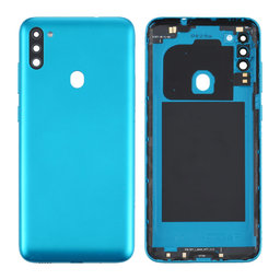 Samsung Galaxy M11 M115F - Battery Cover (Metallic Blue) - GH81-19135A Genuine Service Pack