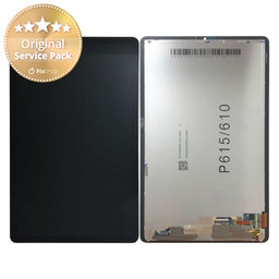 Samsung Galaxy Tab S6 Lite P610, P615 - LCD Display + Touch Screen (Oxford Gray) - GH82-22896A Genuine Service Pack