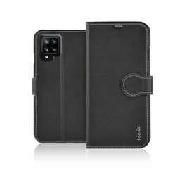 Fonex - Case Book Identity for Samsung Galaxy A42 5G, black