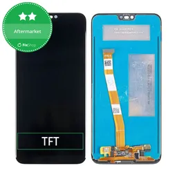 Huawei Honor 10 - LCD Display + Touch Screen + Fingerprint Sensor (Black) TFT