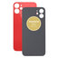 Apple iPhone 12 Mini - Rear Housing Glass (Red)